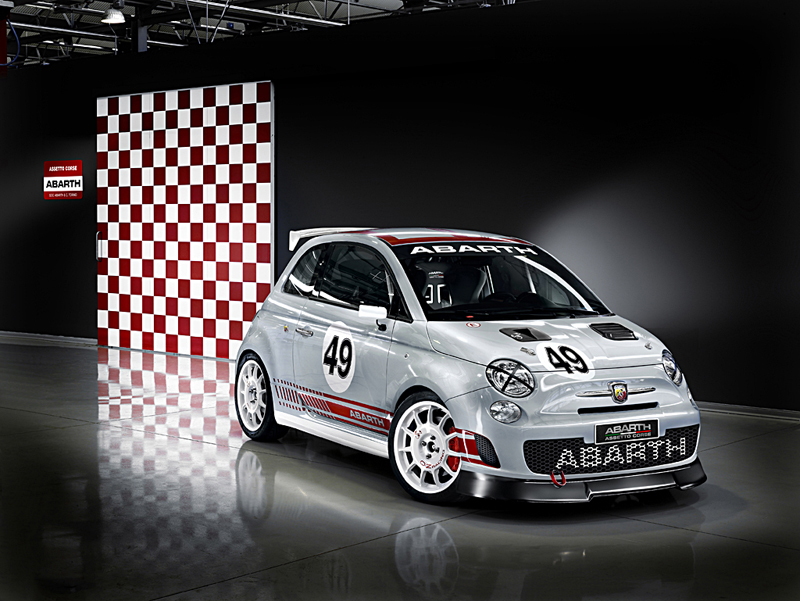 500 Abarth “Assetto Corse” - stripped and ready for action.