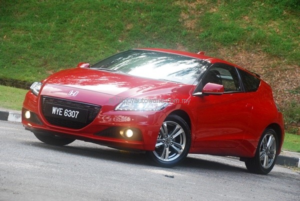 2013 Honda CR-Z CVT Test Drive Review 